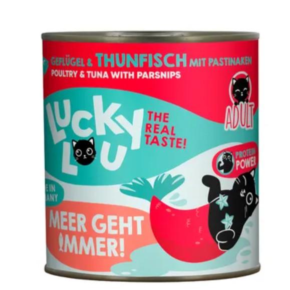 Karma 2x800 g drób i tuńczyk Lucky Lou